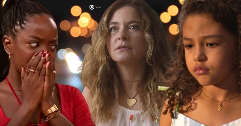 Leo, Filipa e Sofia em Dona de Mim (Foto: Reprodução / Globo / Montagem TV Foco)