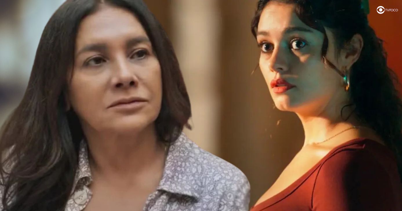 Lígia e Gerluce em Três Graças (Foto: Reprodução / Globo / Montagem TV Foco)