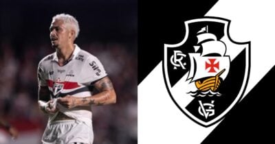 Pedrinho dá rasteira no São Paulo e arma contratação de Luciano no Vasco - Mntagem/TV FOCO