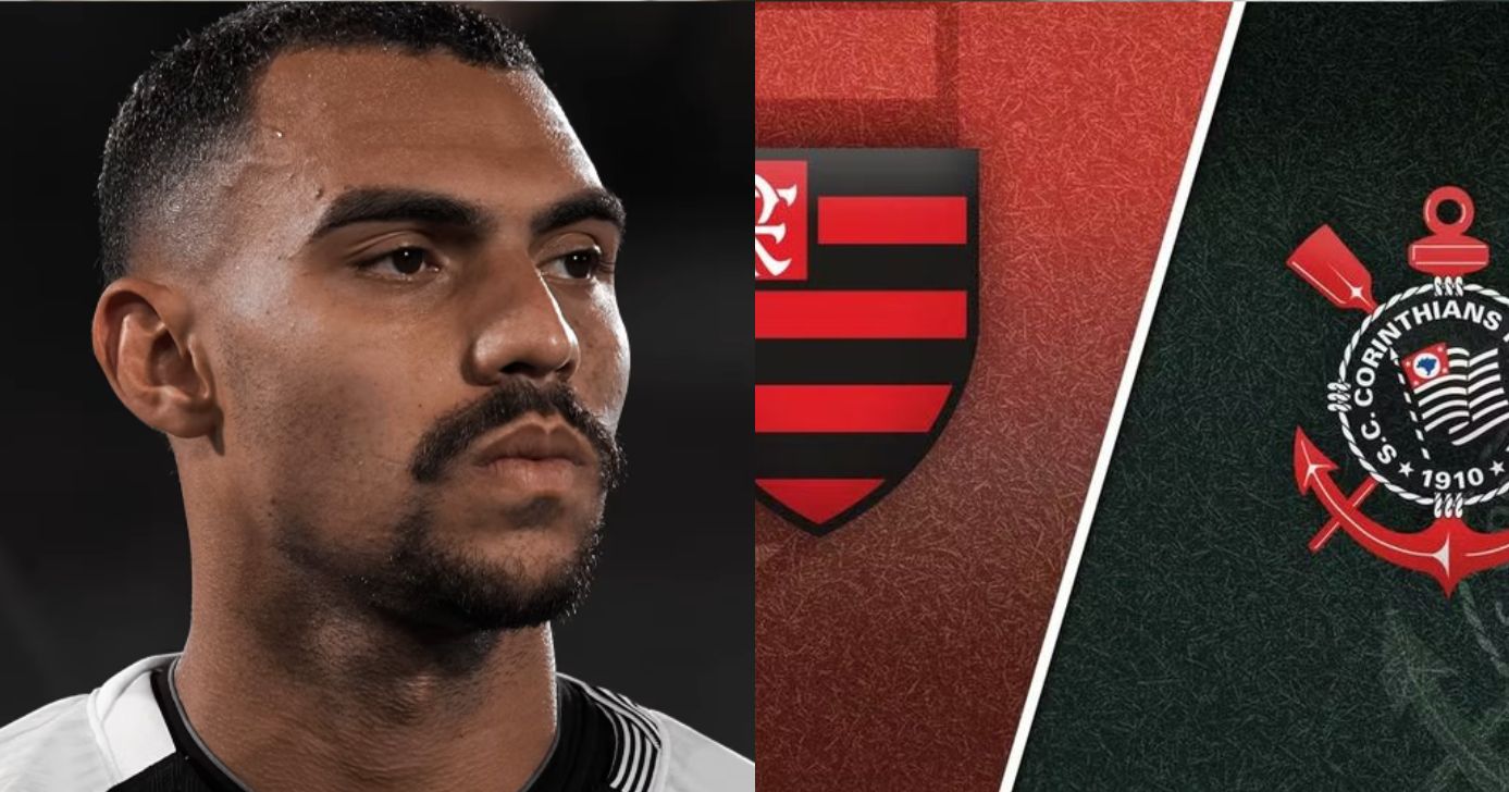 Matheuzinho arma ADEUS no Corinthians em 2026 e pode reforçar o Flamengo - Montagem/Instagram/Internet