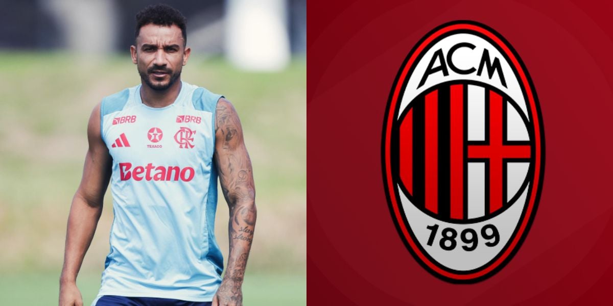 Milan interessado na contratação de Danilo, do Flamengo (Reprodução: Instagram)
