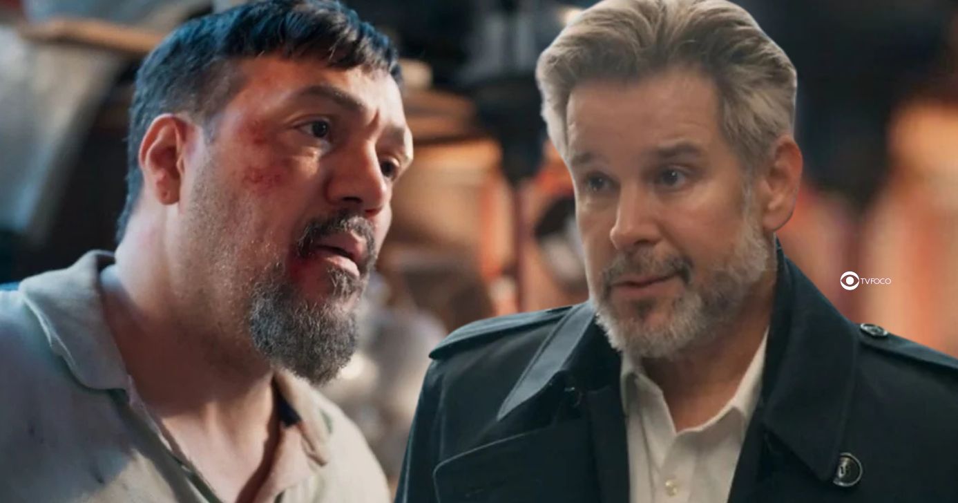 Misael e Ferette em Três Graças (Foto: Reprodução / Globo / Montagem TV Foco)