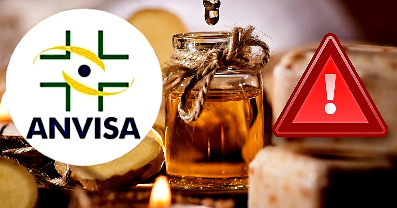 Óleo popular toma proibição da ANVISA (Foto Reprodução/Montagem/Lennita/TV Foco/Canva)