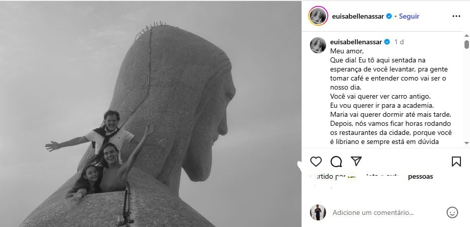 Despedida da atriz no Instagram - Foto: Instagram