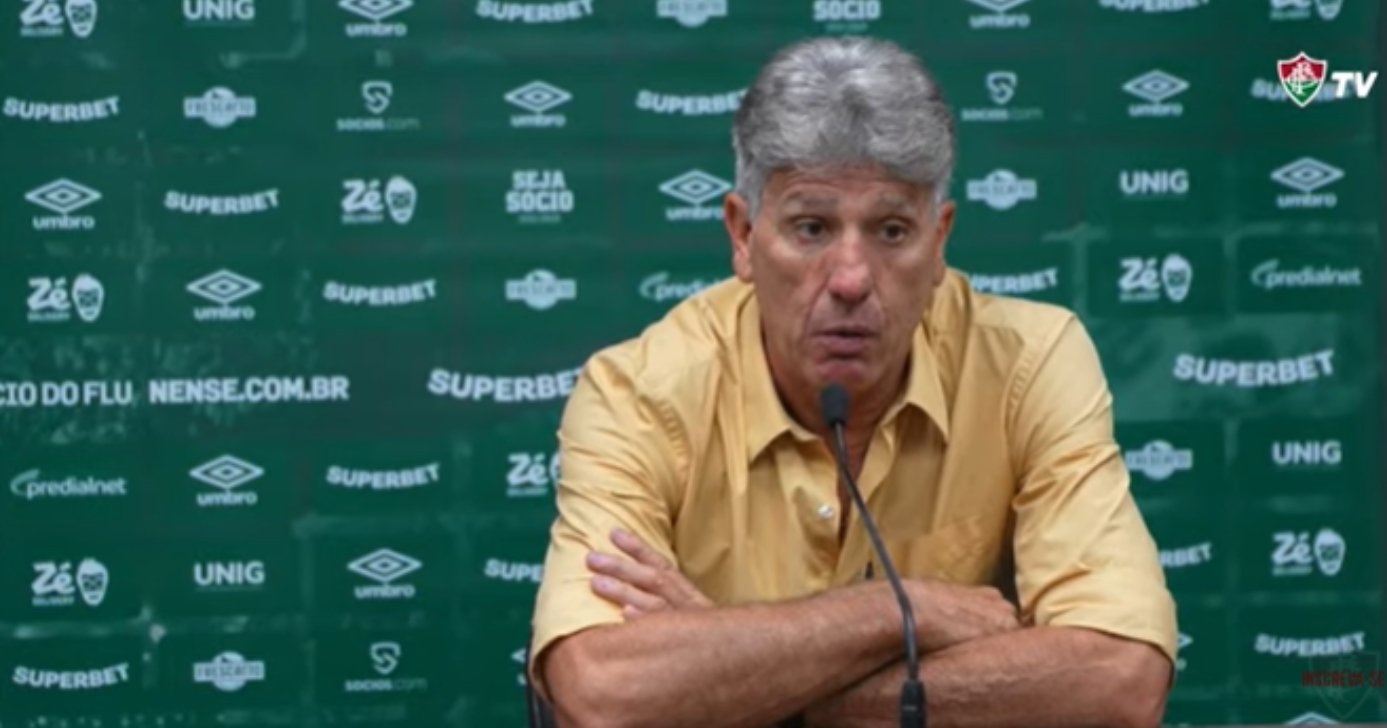 Anúncio de Renato Gaúcho em outro clube acerta o Fluminense (Foto: Fluminense TV)