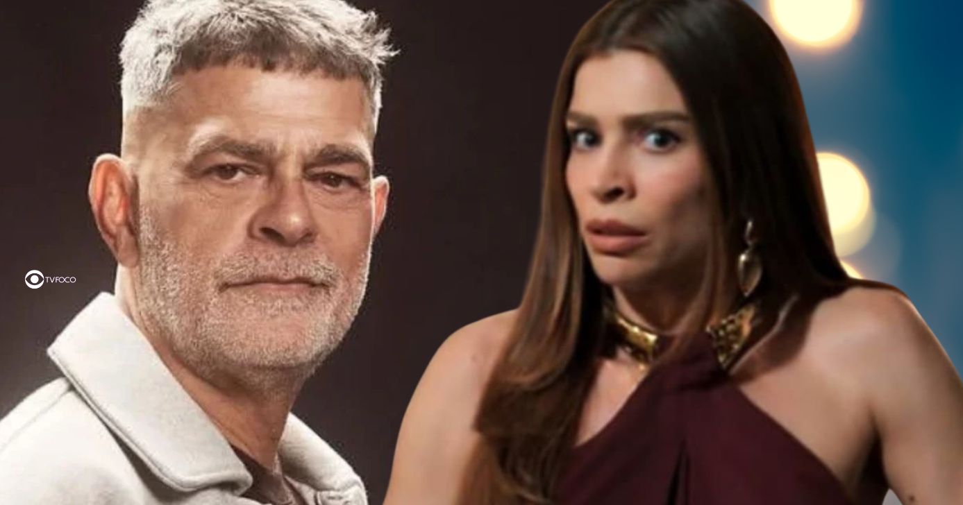 Rogério e Arminda em Três Graças (Foto: Reprodução / Globo / Montagem TV Foco)