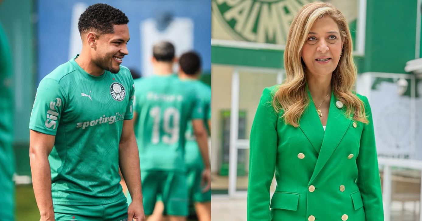 Palmeiras crava venda de Vitor Roque por R$ 300M - Montagem/Instagram