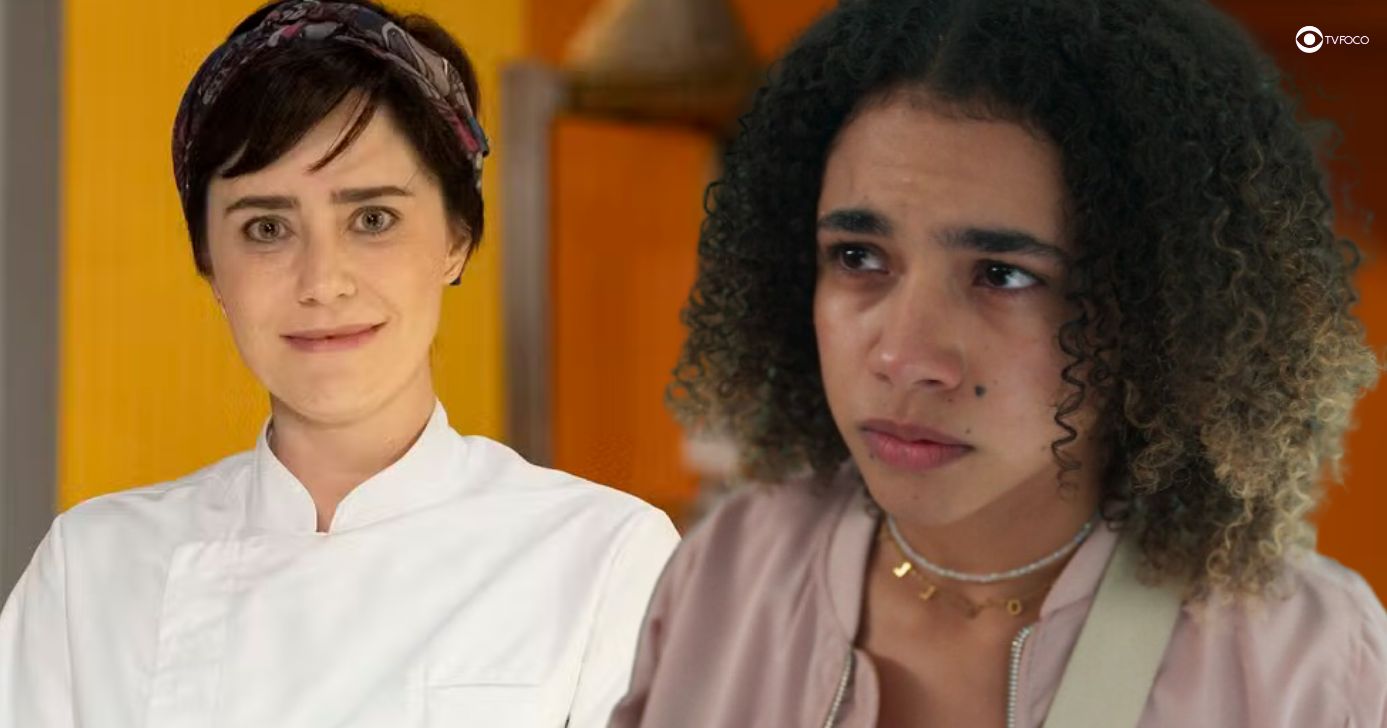 Samira e Joélly em Três Graças (Foto: Reprodução / Globo / Montagem TV Foco)