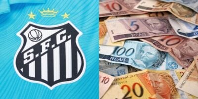 Santos comunica sobre reforço de R$21 milhões (Reprodução: Montagem TV Foco)
