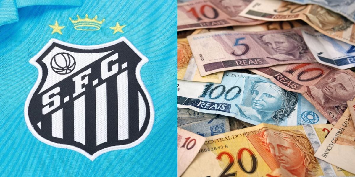 Santos comunica sobre reforço de R$21 milhões (Reprodução: Montagem TV Foco)