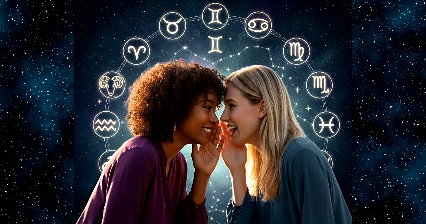 Esses signos são os mais fofoqueiros e não guardam segredos (Foto Reprodução/Montagem/Lennita/Tv Foco/Canva/GMN)