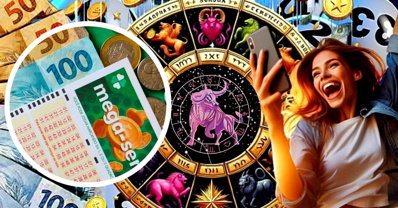 Saiba os signos que devem jogar na Mega-Sena (Foto Reprodução/Montagem/Tv Foco/Canva/GMN)
