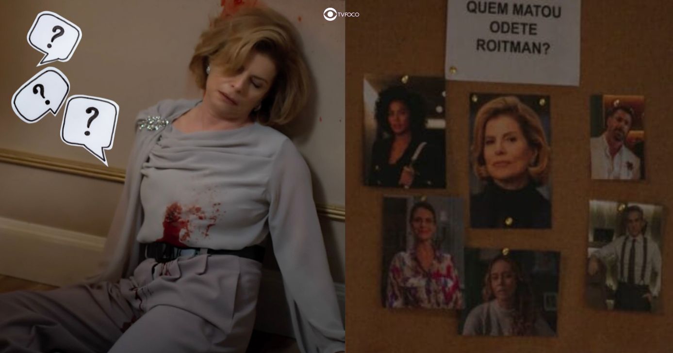 Suspeitos de matar Odete Roitman em Vale Tudo (Foto: Reprodução / Globo / Montagem TV Foco)