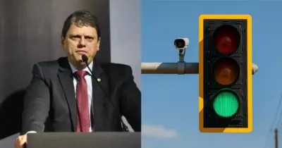 Tarcísio ciente: Motoristas que dirigem em SP precisam ver mudança em vigor da CET nos semáforos
