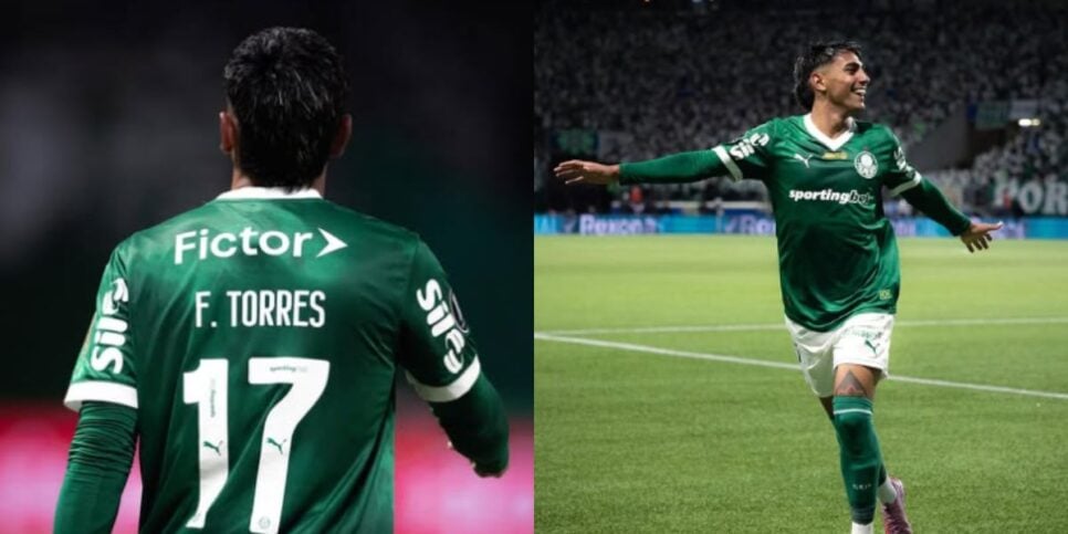 Facundo Torres pode deixar o Palmeiras em 2026 (Reprodução: Instagram)