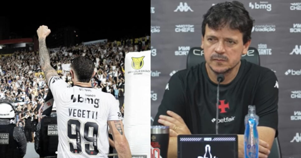 Fernando Diniz fala de situação de Vegetti (Foto: Instagram/ Vasco TV)