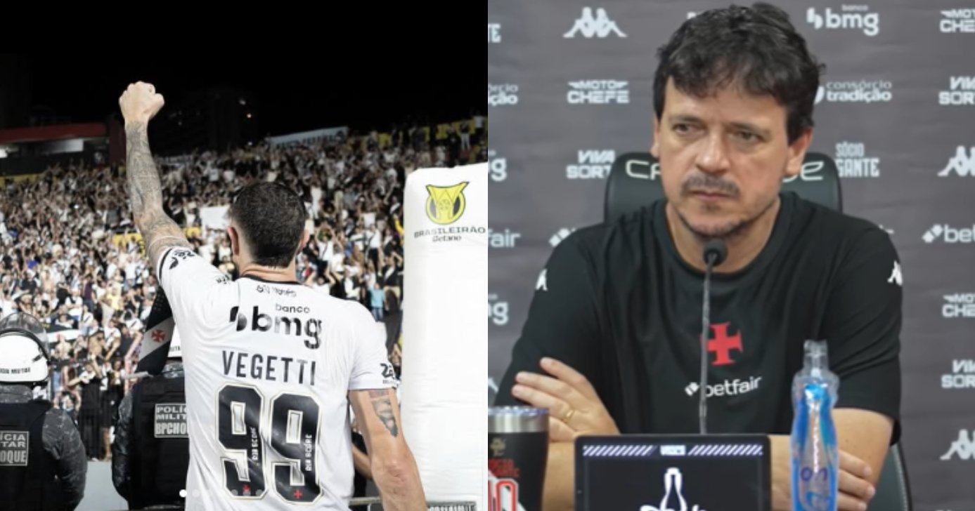 Fernando Diniz fala de situação de Vegetti (Foto: Instagram/ Vasco TV)