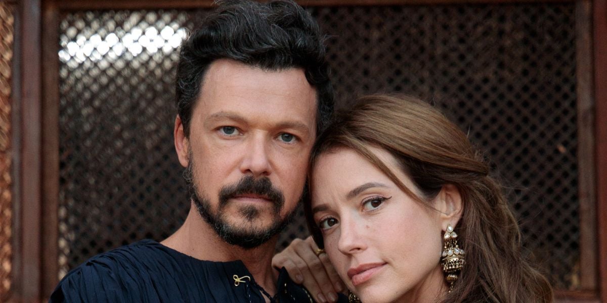 Jó e Raquel. (Foto: Reprodução / Record TV)