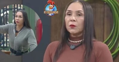 Yoná Sousa em A Fazenda 17 (Foto: Reprodução / Record / Montagem TV Foco)