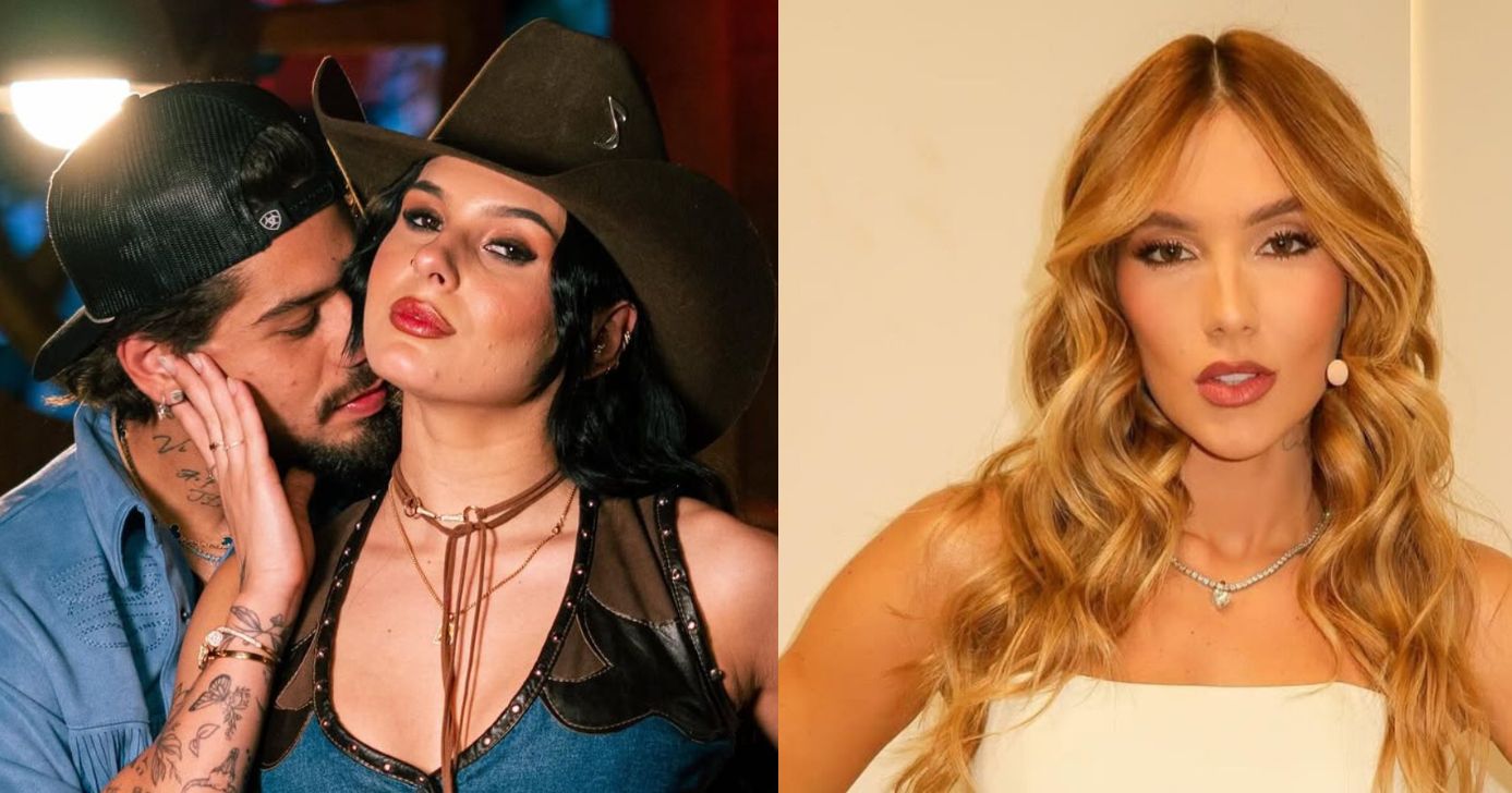 Zé Felipe, Ana Castela e Virginia Fonseca (Fotos: Reproduções / Instagram)