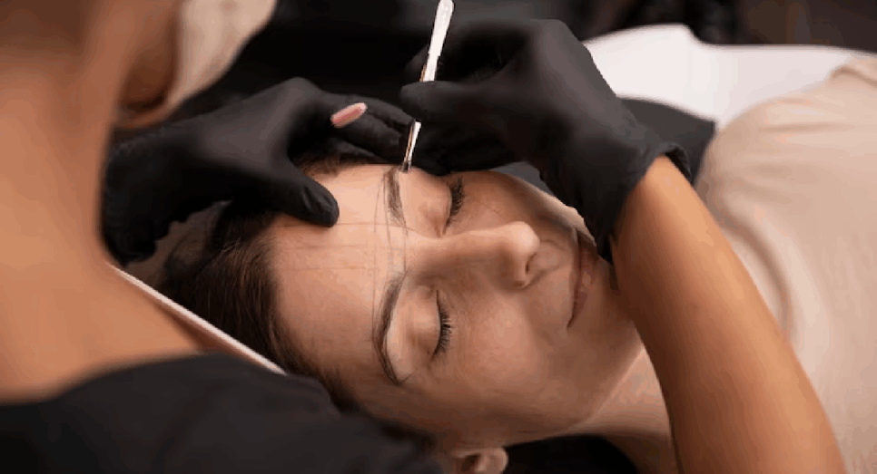 Moça retirando pelos (Foto: Reprodução/Freepik)