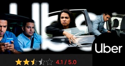 Saiba o que faz a sua nota da Uber abaixar drasticamente (Foto Reprodução/Montagem/Tv Foco/Canva/GMN/Uber)