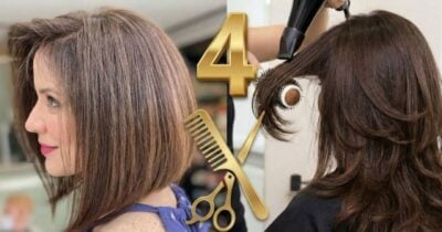 4 cortes de cabelo que deixam mulheres 55+ com carinha de 30 (Foto: Montagem/ TV Foco)