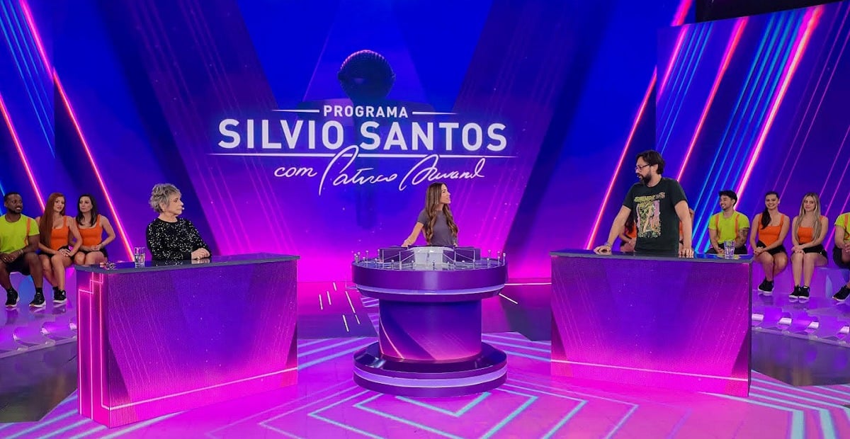 Programa Silvio Santos comandado por Patrícia Abravanel (Foto: Gabriel Cardoso/SBT)