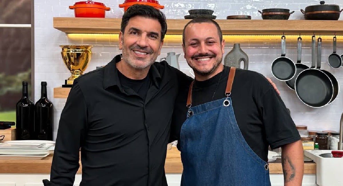 (Edu Guedes e Eduardo Gomes Lima - Crédito: Divulgação RedeTV!)