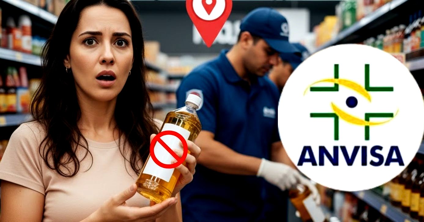 ANVISA proíbe óleo popular após denúncia (Foto Reprodução/Montagem/TV Foco/Canva/GMN/Lennita)