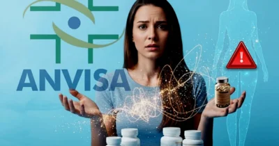 ANVISA proíbe emagrecedores após riscos (Foto Reprodução/Montagem/Lennita/TV Foco/Canva/GMN/ANVISA)