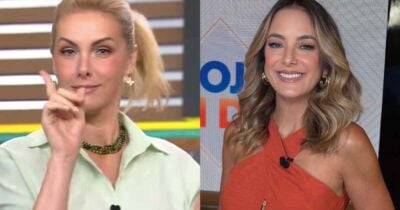 Ana Hickmann no Hoje Em Dia e Ticiane Pinheiro (Fotos: Reproduções / Record / Instagram)