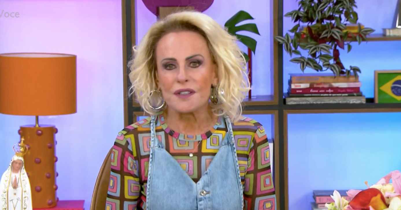 Ana Maria no Mais Você (Foto: Reprodução / Globo)