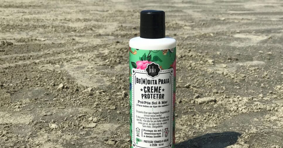 Bem dita Praia, Creme protetor, Lola Cosmetics - Foto: Internet