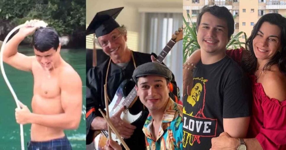 Boninho, Pedro D'Ávila e Kátia D'Ávila (Fotos: Reproduções / Instagram)