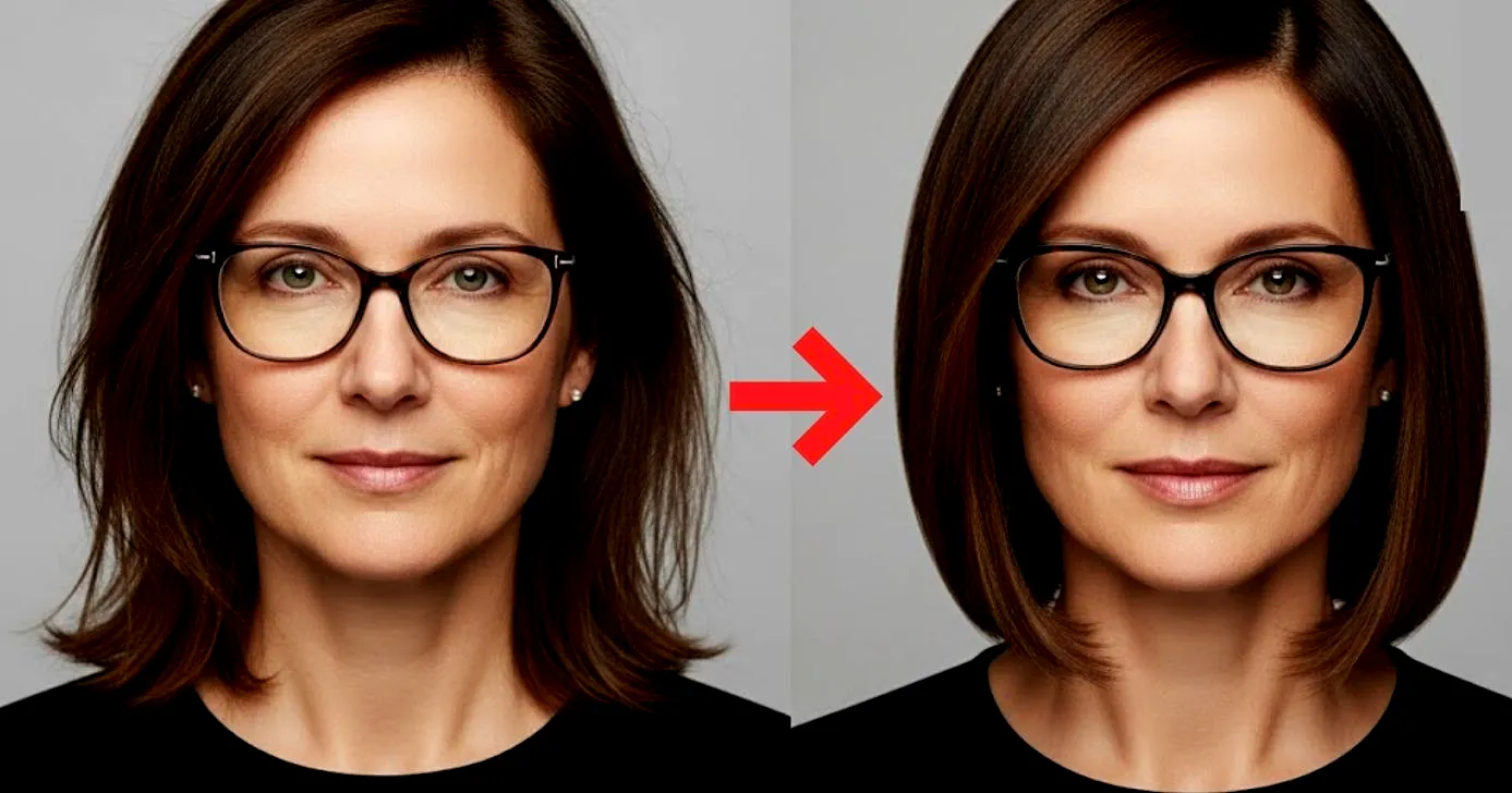 Conheça os cortes de cabelo que valorizam mulheres que fazem uso de óculos, principalmente após os 40 (Foto Reprodução/Montagem/TV Foco/Canva/Lennita/GMN))