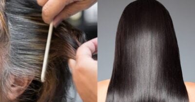 Cabelo com fios brancos e cabelo preto (Foto: Reprodução/ Internet)