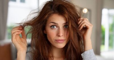 Cabelo com frizz (Fotos: Canva)