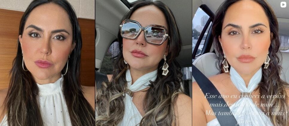 Mais cliques atuais de Carla Cecato nas redes sociais (Foto Reprodução/Montagem/TV Foco/Instagram@carlacecato)