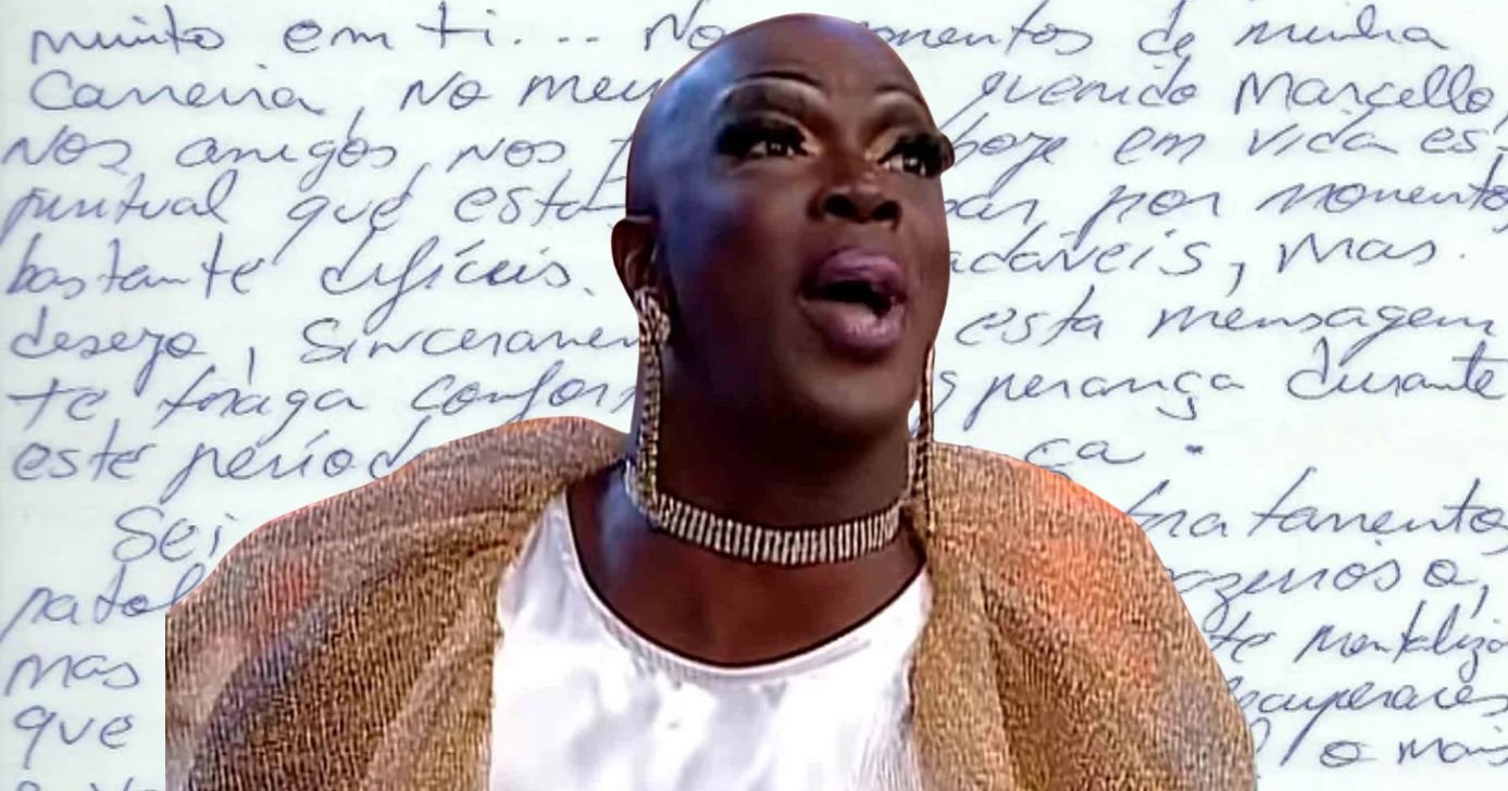 Carta psicografada de Jorge Lanfod - Montagem: TV FOCO