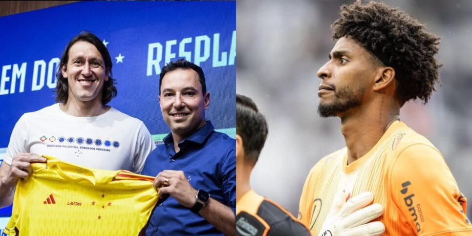 Foto - Montagem TV Foco/ Reprodução Instagram @Hugosouza e @rcassio12