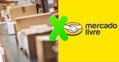 Correios e logo Mercado Livre (Fotos: Reproduções / Canva / Internet)