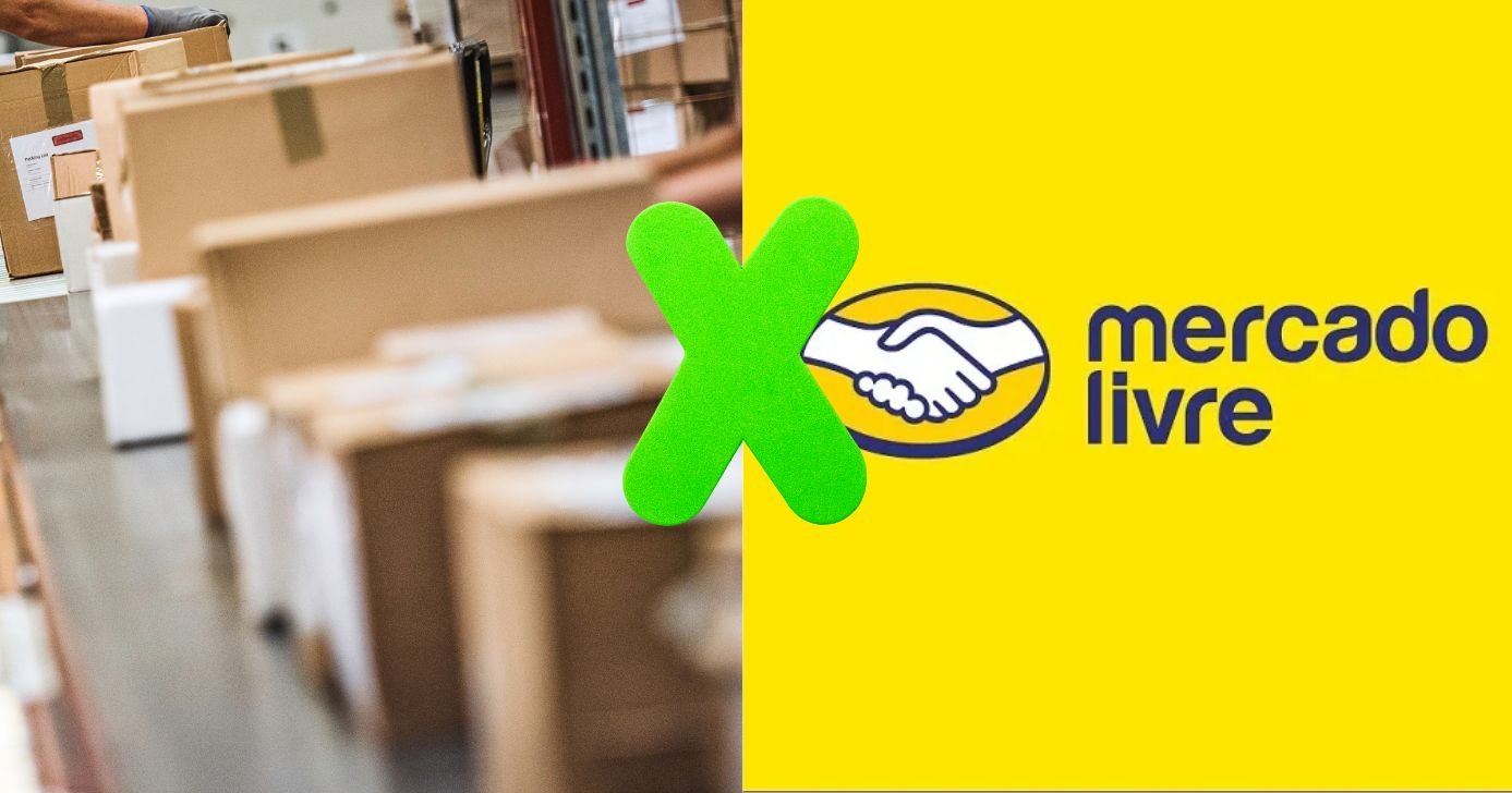 Correios e logo Mercado Livre (Fotos: Reproduções / Canva / Internet)