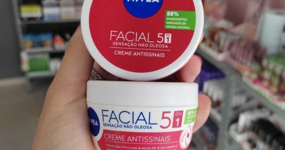 Creme antissinais Nívea 100G - Foto Internet