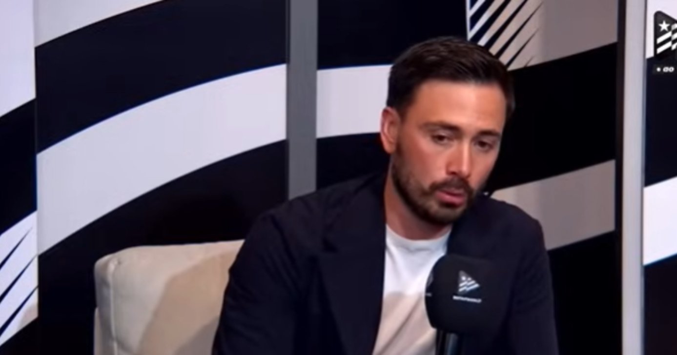 Davide Ancelotti tem retornos no Botafogo (Foto: Botafogo TV)