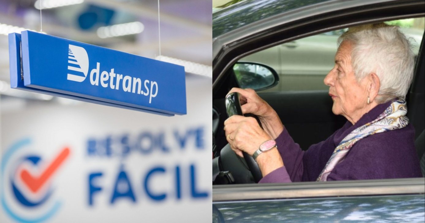 Detran-SP prepara benefício para os 60+ na CNH para trazer alívio (Foto: Reprodução/ Internet)