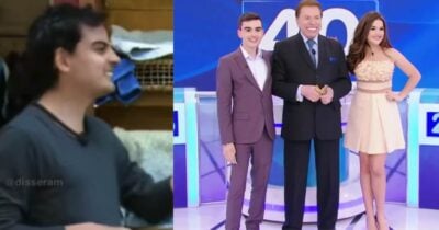 Dudu Camargo, Maísa Silva e Silvio Santos (Fotos: Reproduções / Record / SBT)
