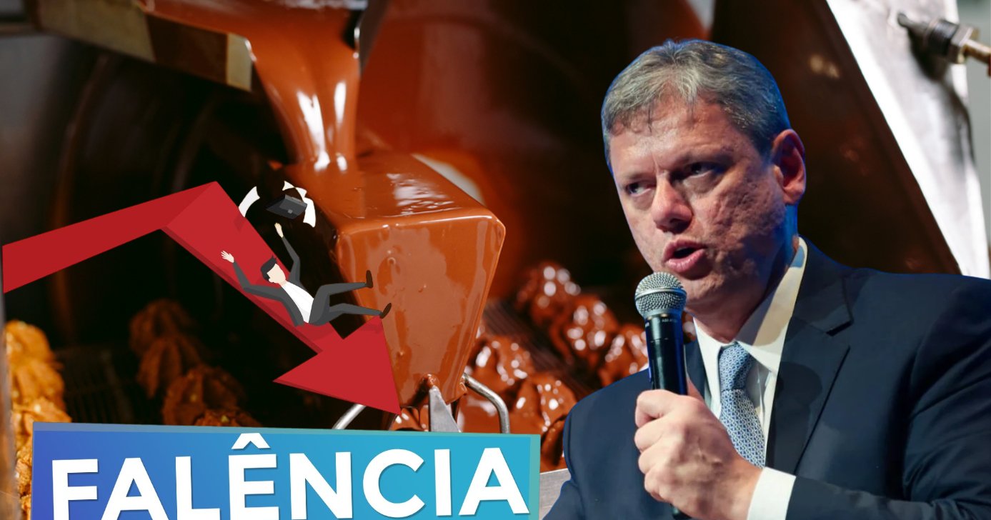 Falência - Fábrica de Chocolate - Tarcísio (Foto: Reprodução)