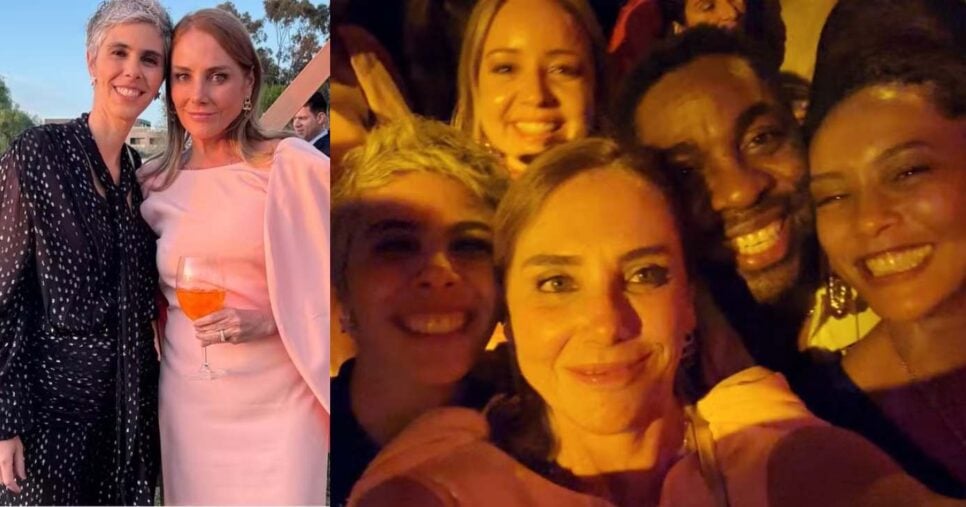 Famosas ao lado de amigos (Fotos: Reproduções / Instagram)