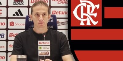 Foto - Montagem TV Foco/ Reprodução Flamengo TV